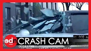 Dash Cam Captures Dramatic End to Birmingham Police Pursuit
