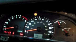Замена ламп в приборной панели Suzuki Grand Vitara , Chevrolet Tracker