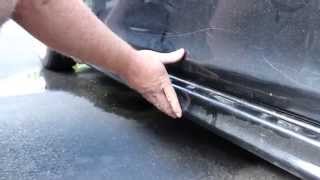 02-05 Civic Si Side skirt install with david