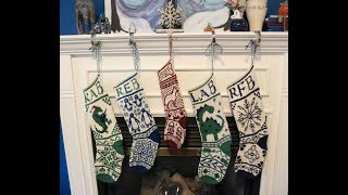 LIVE Design Spotlight - ChemKnits Colorwork Christmas Stockings