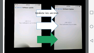 Update ios 7.1.2 to ios 10.3.1 in iPhone 4/4s