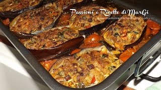 Video ricetta barchette di melanzane