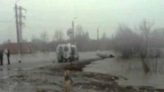 Наводнение в городе Уральск , 13 апреля 2011 год