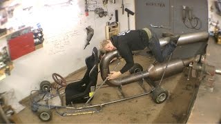 Making a Jet Powered Go-Kart Part 1 - Chassis