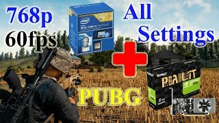 AMAZING !! i3 Play PUBG at 60 fps !!! [i3 4170+GT1030]