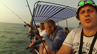 Морская рыбалка. Ловлю бычка на силикон. Черное море. Затока. Днестровская банка