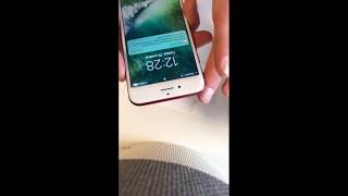 Как вставить сим карту в iphone 7 Red