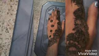 Beautiful Mehendi desing art simple and easy