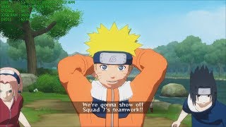 Naruto Shippuden Ultimate Ninja Storm Trilogy PC 60 FPS - PTS Team 7 Gameplay 1080p
