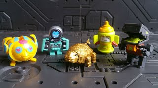 Review Transformers BotBots Incog-Eggo, Roarista, Suavé Verde, Whirlderful y Goldie Rock