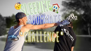 SLEEPING ROOMMATE  CHALLENGE!