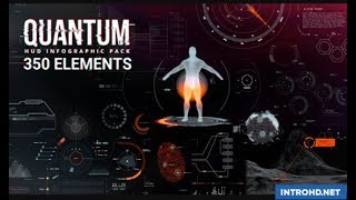 Quantum HUD Infographic V2.1 ||  After Effects Template || Grand Graphic