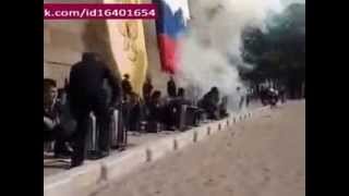 Жесть! Фейерверк попал в голову!