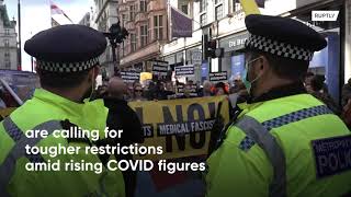Fresh protests against COVID health pass in UK, France and Italy