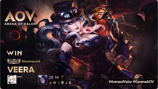 AOV - Arena Of Valor - Veera Steampunk gameplay