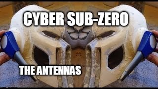 Mortal Kombat Cyber Sub-Zero Pepakura Update #The Antennas