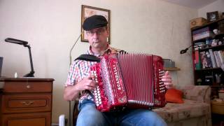 Шаланды полные кефали Гармонь/ Russian button accordion
