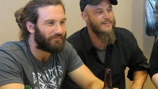 The Vikings - Behind the Scenes (Rollo Funny moments)
