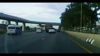 Road Rage Karma in Thai \ Самовыпил уверенного учителя ДТП