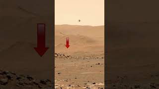 Dust Devil Chases The Mars Helicopter #shorts