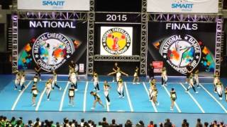 NCC Finals 2015 - NDDU Sarimanok Pep Squad