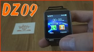 Smart Watch Phone DZ09 - краткий обзор бюджетных умных часов стоимостью 550 рублей