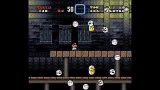 Super Mario World (SNES)- Vanilla Ghost House e Vanilla Dome 3