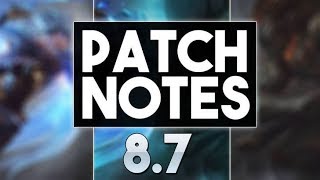 NINJA TABI NERFS?! - LoL Patch Notes 8.7 [Ger]