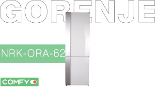 Gorenje NRK-ORA-62 - стильный холодильник с ионизатором - Видеодемонстрация от Comfy.ua