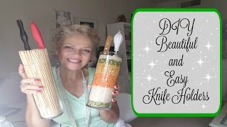 DIY Easy and Beautiful Knife Holder
