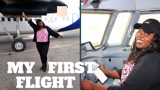 Travel vlog|My first time flying in a Plane ? ✈Nairobi, Kenya |Kemunto Bear