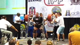 Blain Sumner squat 440kg IPF World Championships 2012