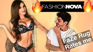 FAZE RUG RATES MY FASHION NOVA OUTFITS