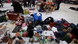 Москва. Блошиный рынок Левша в Новоподрезково