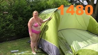 ADELESEXYUK BUILDING UP A VANGO ANTEUS 600XL FIVE MAN TENT
