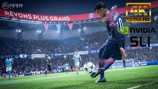 FIFA 19 GamePlay PC 4K 60fps Ultra Settings On 1080 Ti SLI[The Protocol Gaming]
