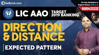 FCI 2019 | Direction and Distance | Expected Pattern for FCI Reasoning | LIC AAO 2019 | Sachin Sir