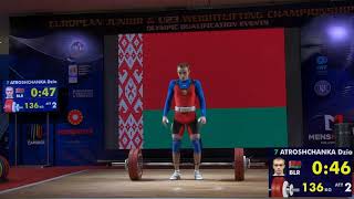 Денис Атрощенко (BLR) - Junior Men 61kg, European Junior & U23 Championships, Bucharest 2019