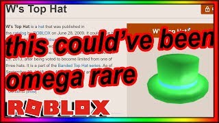 ROBLOX RUINED THIS HAT SO BADLY...