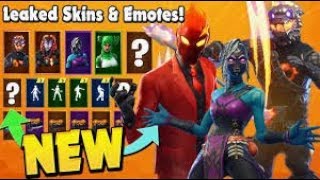 *NEW* All Leaked FORTNITE Skins & Emotes! LAVA LEGENDS (Lava Wildcard, Prickly Skin) #fortnite