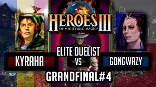 Герои 3 JO Duel Final Kyraha vs Gongwazy Elite Duelist HotA game #4