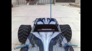 My traxxas E-maxx Smashing Old rc car and Sick Tricks !