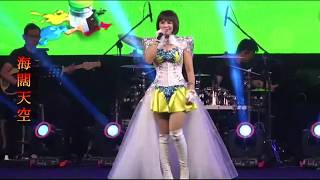 杨千荭 - 海闊天空 (廣東歌) 歌台 @ Nippon Paint 油漆师傅中元会 Jessie Yeong - Cantonese song Getai