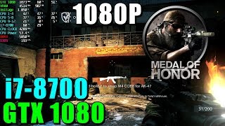 Medal of Honor 2010 GTX 1080 & i7-8700 | 1080p |