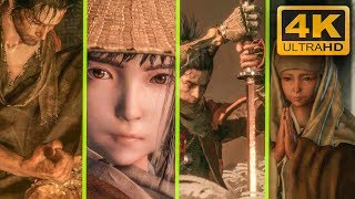 ВСЕ КОНЦОВКИ SEKIRO: SHADOWS DIE TWICE [4K]