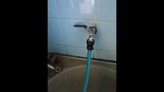 Como tirar o ar da tubulaçao de agua