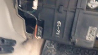 Замена салонного фильтра в Nissan Patrol
