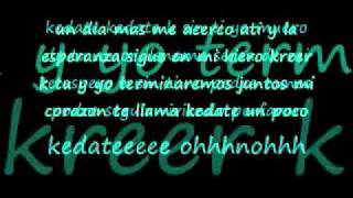 pee wee ft sherlyn porfavor quiereme con letra{lyrics}