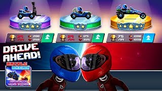DRIVE AHEAD - Новый режим БОЕВАЯ АРЕНА против Реальных ИГРОКОВ