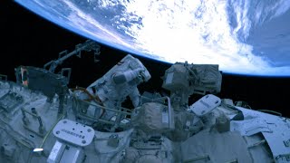 Shenzhou-15 astronauts complete first spacewalk